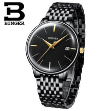 Load image into Gallery viewer, New BINGER Mechanical Watch Men Brand Luxury Men's Automatic Watches Sapphire Wrist Watch Male Waterproof Reloj Hombre B5078M-5