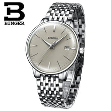 Load image into Gallery viewer, New BINGER Mechanical Watch Men Brand Luxury Men's Automatic Watches Sapphire Wrist Watch Male Waterproof Reloj Hombre B5078M-5