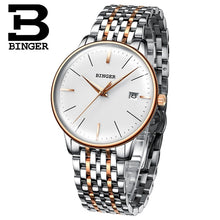 Load image into Gallery viewer, New BINGER Mechanical Watch Men Brand Luxury Men's Automatic Watches Sapphire Wrist Watch Male Waterproof Reloj Hombre B5078M-5