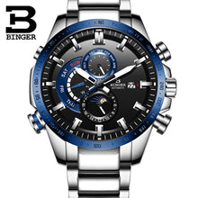 Load image into Gallery viewer, Luxury Brand Watch Men Switzerland BINGER Men Watches Automatic Mechanical Men Watch Sapphire Waterproof Energy display BS03-2