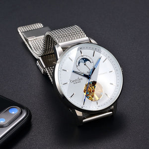 BESTDON Luxury Mechanical Watch Men Automatic Tourbillon Sports Watches Mens Fashion Switzerland Brand Watch Relogio Masculino