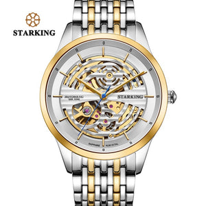 STARKING AAA Automatic Watch Men Luxury Brand Sapphire Crystal 28800 High Beat Movement Mechanic Watch Men 50M Waterproof AM0282