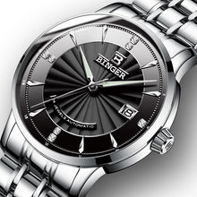 Load image into Gallery viewer, Switzerland BINGER Watch Men Luxury Brand Japan NH35A Auto Self-wind Mechanical Men's Watches Sapphire Wristwatch Male  B1176G-1