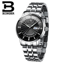 Load image into Gallery viewer, Switzerland BINGER Watch Men Luxury Brand Japan NH35A Auto Self-wind Mechanical Men&#39;s Watches Sapphire Wristwatch Male  B1176G-1