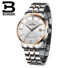 Load image into Gallery viewer, Switzerland BINGER Watch Men Luxury Brand Japan NH35A Auto Self-wind Mechanical Men's Watches Sapphire Wristwatch Male  B1176G-1