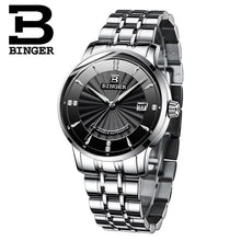Load image into Gallery viewer, Switzerland BINGER Watch Men Luxury Brand Japan NH35A Auto Self-wind Mechanical Men's Watches Sapphire Wristwatch Male  B1176G-1