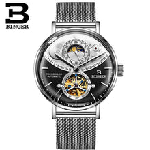 Load image into Gallery viewer, Switzerland Watch Men BINGER Automatic Mechanical Men Watches Luxury Brand Sapphire Relogio Masculino Waterproof Men Watch B-1-5