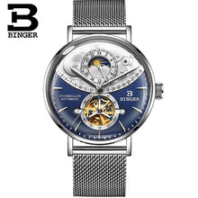 Load image into Gallery viewer, Switzerland Watch Men BINGER Automatic Mechanical Men Watches Luxury Brand Sapphire Relogio Masculino Waterproof Men Watch B-1-5