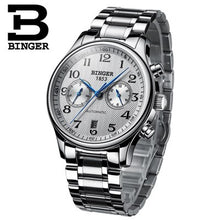 Load image into Gallery viewer, Switzerland Automatic Mechanical Men Watch Sapphire Binger Luxury Brand Watches Male Relogio Waterproof Men&#39;s Watches B-603-52