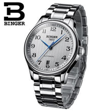 Load image into Gallery viewer, Switzerland Automatic Mechanical Men Watch Sapphire Binger Luxury Brand Watches Male Relogio Waterproof Men&#39;s Watches B-603-52