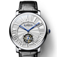 Load image into Gallery viewer, Luxury Brand LOBINNI Watch Men Mechanical Men&#39;s Watches Sapphire 50 M Waterproof relogio Skeleton Genuine Leather Clock L16016-1