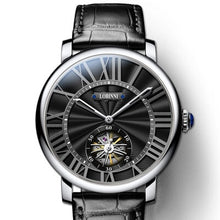 Load image into Gallery viewer, Luxury Brand LOBINNI Watch Men Mechanical Men's Watches Sapphire 50 M Waterproof relogio Skeleton Genuine Leather Clock L16016-1