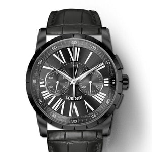 Switzerland LOBINNI Men Watches Luxury Brand Venus Chronograph Manual Mechanical Men's Clock Sapphire relogio masculino L16011-4