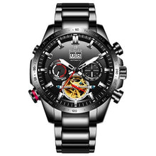 Load image into Gallery viewer, Luxury Brand Watch Men Switzerland BINGER Men Watches Automatic Mechanical Men Watch Sapphire Waterproof Energy display BS03-2